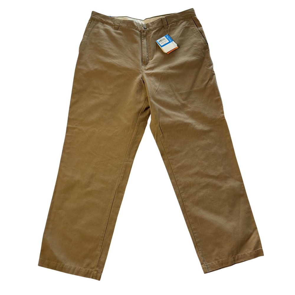 Columbia Mens ROC Pant Relaxed Fit Tan Cargo Sz 40x32 UPF 50 New With Tags - Picture 2 of 12